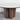Table Basse de Salon Effet Travertin ORIGO - Ø85 cm 