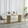 Table Repas 180x90cm pied bois avec un plateau bois 
