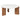 Table basse Nanda Marbre, Blanc, D.91,5 cm