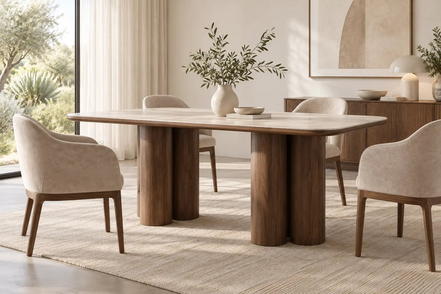 Table de Salle à Manger Rectangulaire ORIGO - 180 x 90 cm
