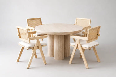 Table de Salle à Manger Ronde MIA - 110 x 110 cm
