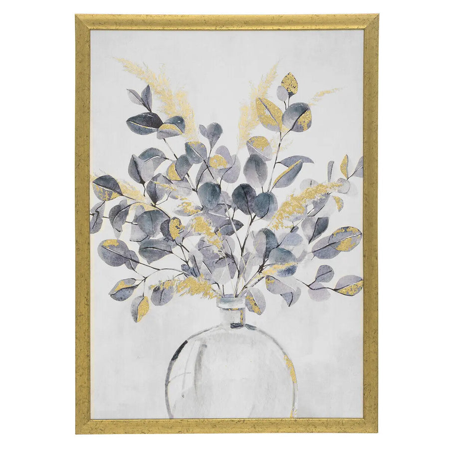 Toile encadrée Fleurs 50x70 cm